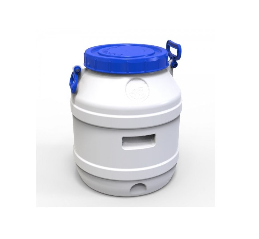 Бідон 45 л харчовий тришаровий, фото 1