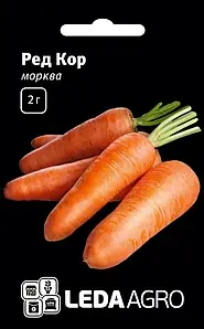 Насіння моркви Ред Кор  2г  "ЛедаАгро", фото 1
