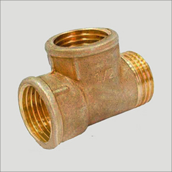 Трійник 1"х1"х1" ВВН латунний, фото 1