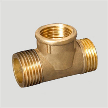 Трійник 1"х1"х1" НВН латунний, фото 1