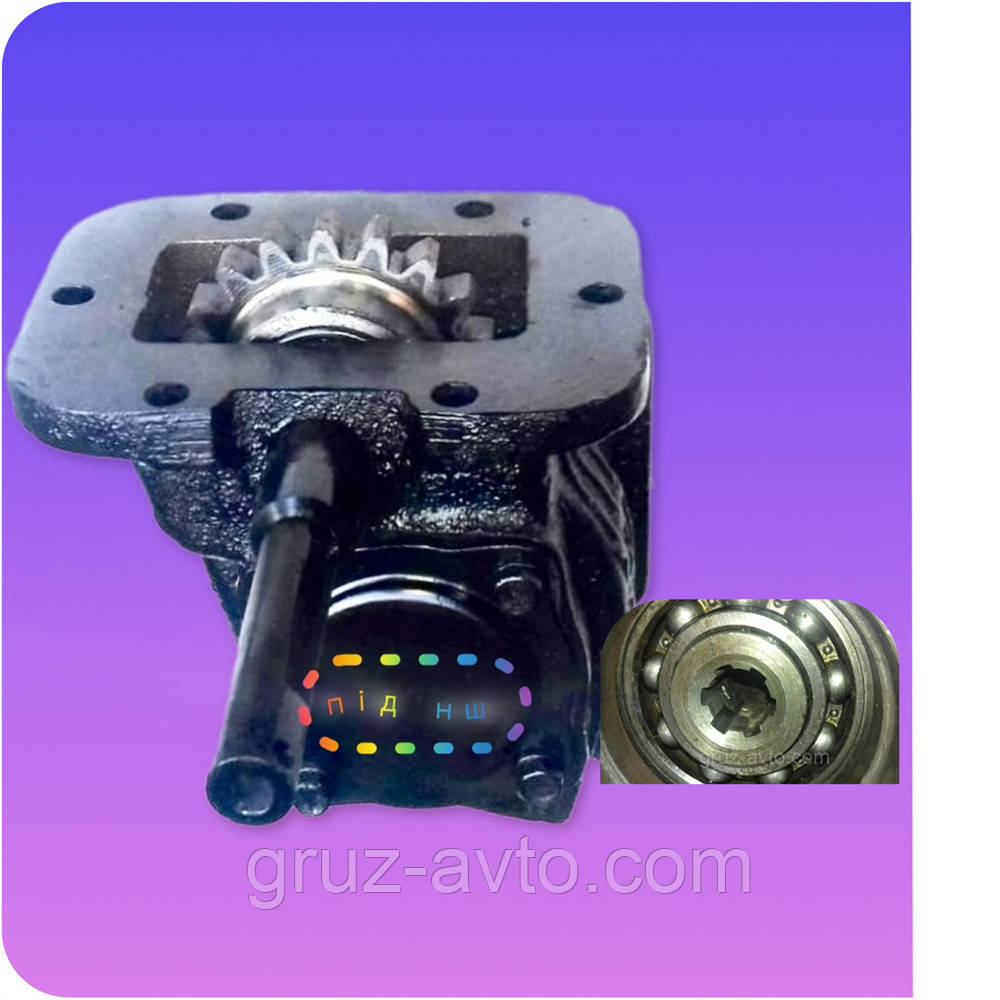 Коробка відбору потужності КОМ ЗІЛ-130 під НШ самоскид / 555-4202010