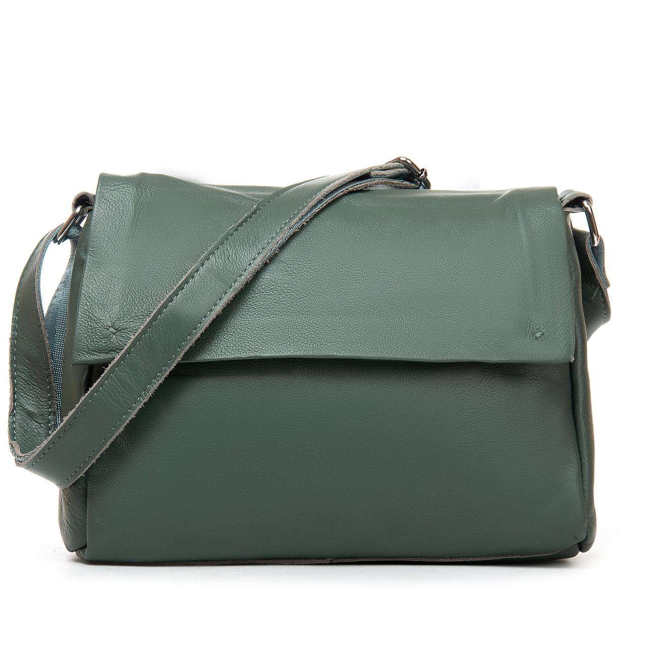 Жіноча шкіряна сумка 6504 blue green.Купити жіночі сумки гуртом і в роздріб із натуральної шкіри в Україні