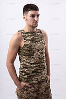 Майка військова ЗСУ,Армійська тактична майка,Майка чоловіча піксель