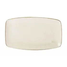 Тарілка прямокутна Beige Porland порцелянова 310мм х 180 мм 118331/B