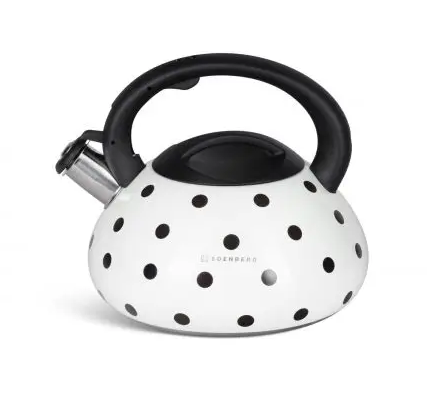 Чайник із свистком 3 л Edenberg Горох, фото 1