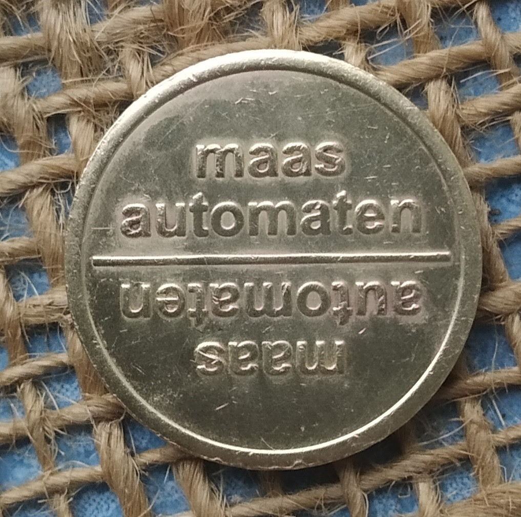 Жетон-токен "MAAS AUTOMATEN". Нiдерланди