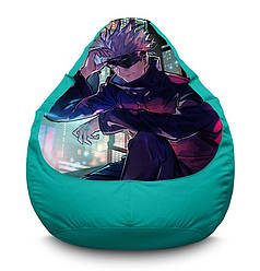 Крісло мішок «Satoru Gojo. Bright city. Jujutsu Kaisen» Оксфорд