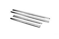 Дверні молдинги для Peugeot 206, 4 шт, нержавіюча сталь