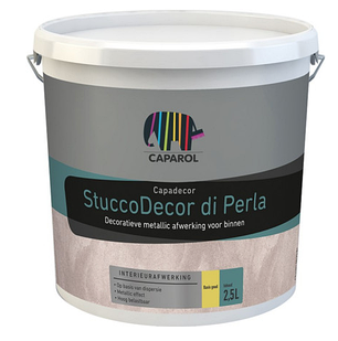Декоративна штукатурка інтер'єрна Caparol Capadecor Stucco Di Perla Gold 1.25л, фото 1