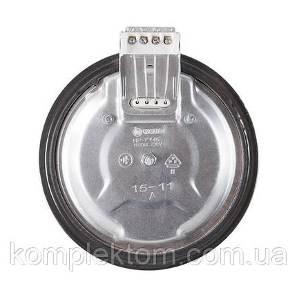 Конфорка електрична WEBO HP-F145/Ø145 мм/ 1000W, фото 3