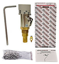 Регулятор тяги Koer 3/4" для твердопаливного котла Чехія