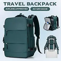 Рюкзак для ручної поклажі 40×25×20 см в авіакомпаніях Ryanair Wizz Air дорожній туристичний ручна поклажа в лоукостах