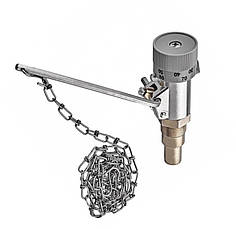 Регулятор тяги Koer 3/4" для твердопаливного котла Чехія, фото 4