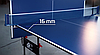 Стіл тенісний GSI-sport Athletic Light складаний пінг-понг для приміщень 274 × 152,5 × 76 см, Синій, фото 7
