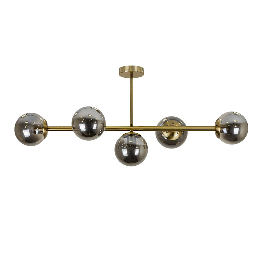 Люстра Levistella 7529906-5 BRZ+BK, фото 1