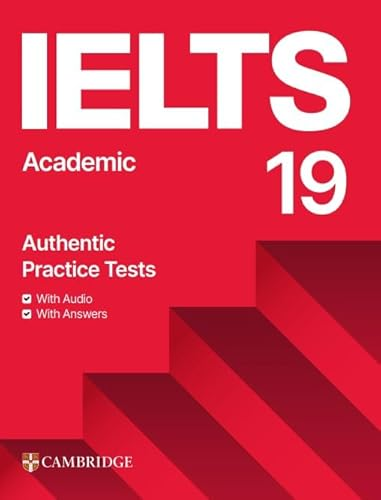 Книга IELTS 19 Academic Authentic Examination Papers with Answers with Audio with Resource Bank