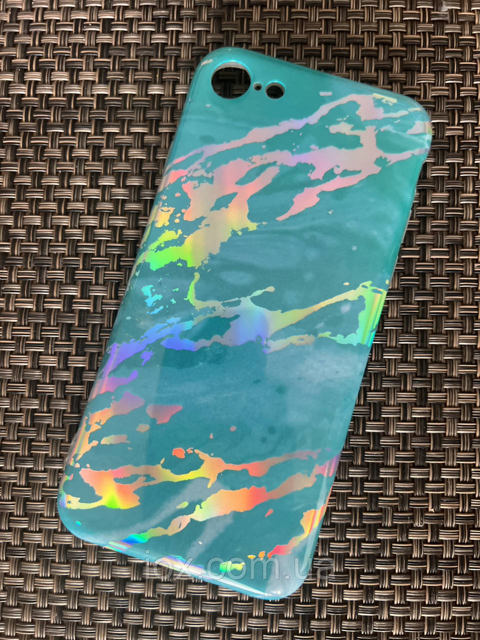 Силіконовий яскравий чохол із камінням Сваровскі для Iphone XR