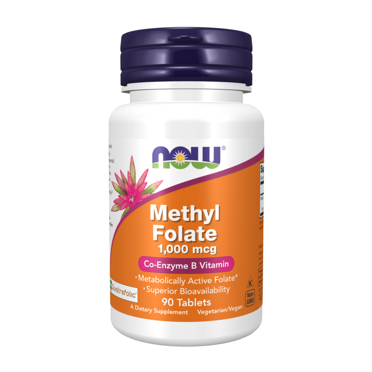 Метил фолат Now Methyl Folate 1000 мсд 90 таблеток