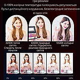 Світлодіодна LED лампа для софтбоксу 105W E27 3000-5500K з пультом, фото 8