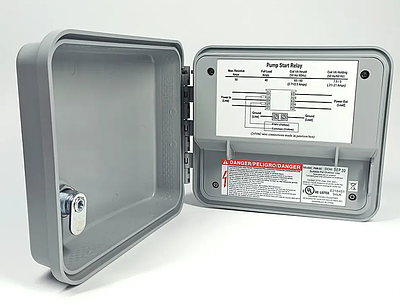 Магнітний пускач для трифазного насоса, 380V, до 7,5 kW, макс. 40А, кер. 24V AC, блок керування насосом Hunter (США)