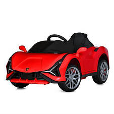 Дитячий електромобіль машина Lamborghini Sian M 5859EBLR-3 (MP3, USB, мотори 4x25W, акум.12V9AH), фото 3