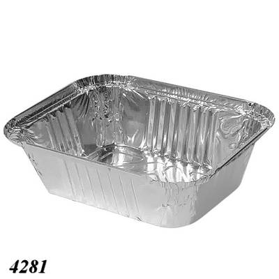 Контейнер алюмінієвий LF-528 прямокутний 430 мл (10шт)