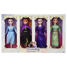 Набір ляльок Холодне серце Frozen (4 ляльки, висота 29см) ZHF 2174