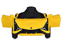 Дитячий електромобіль машина Lamborghini Sian M 5859EBLR-6 (MP3, USB, мотори 4x25W, акум.12V9AH), фото 5