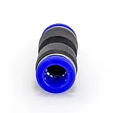 З'єднувач цанговий 10-10 мм, прямий, фото 3