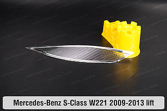 Хромований відбивач Mercedes-Benz S-Class W221 (2009-2013) рест лівий
