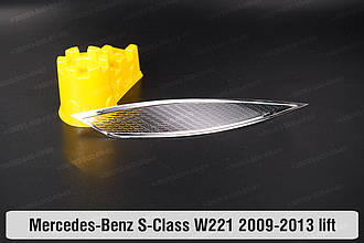Хромований відбивач Mercedes-Benz S-Class W221 (2009-2013) рест правий