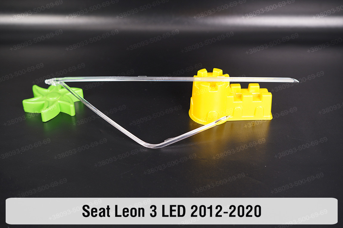 Світловод фари Seat Leon 3 LED (2012-2020) правий, фото 1