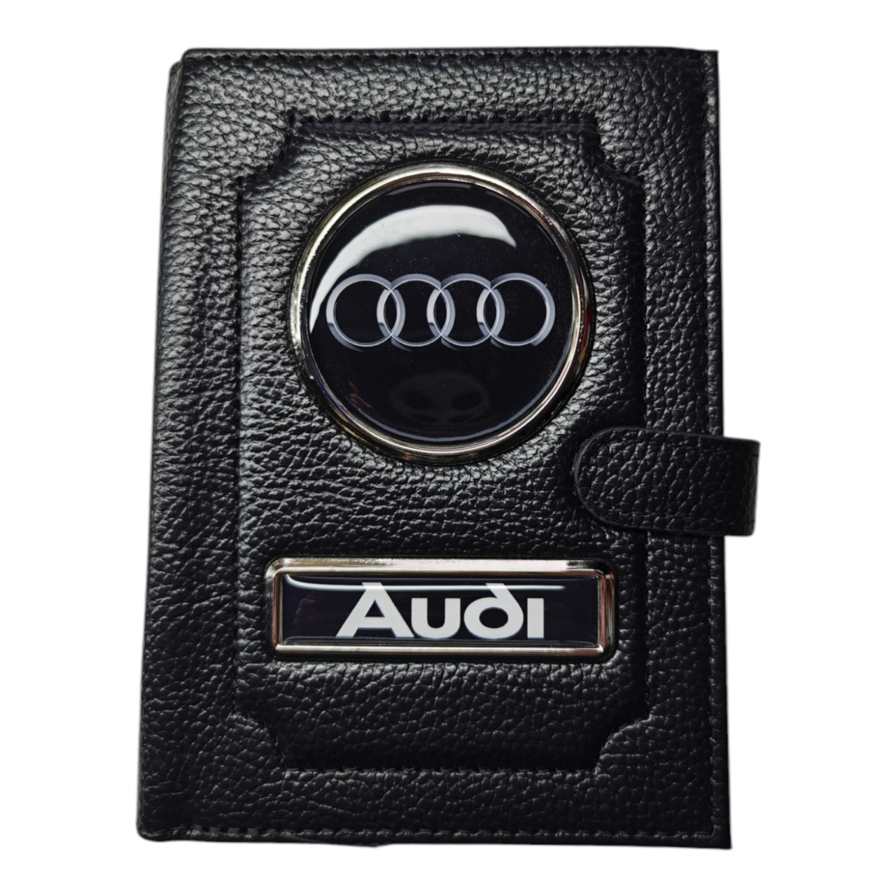 Портмоне з номером авто Audi, візитниця