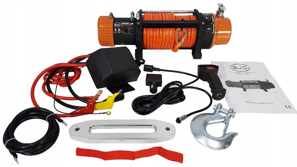 Синтетичний канат для акумуляторної лебідки BJC 12000lb M80810