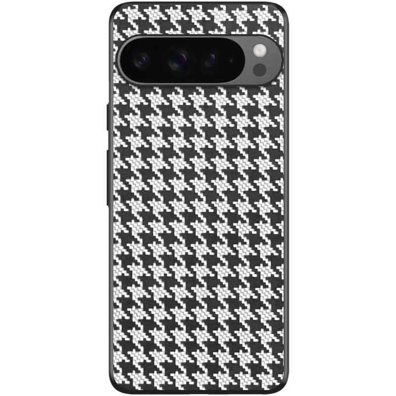 Вишуканий чохол TPU+PC Grid для Google Pixel 9 Pro XL | Fashion Case White, фото 1