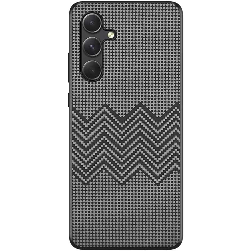 Вишуканий чохол TPU+PC Grid для Samsung Galaxy S25 | Fashion Case Wave