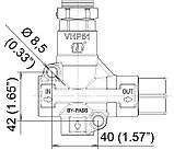 Байпасний клапан 500 бар VHP51, фото 2