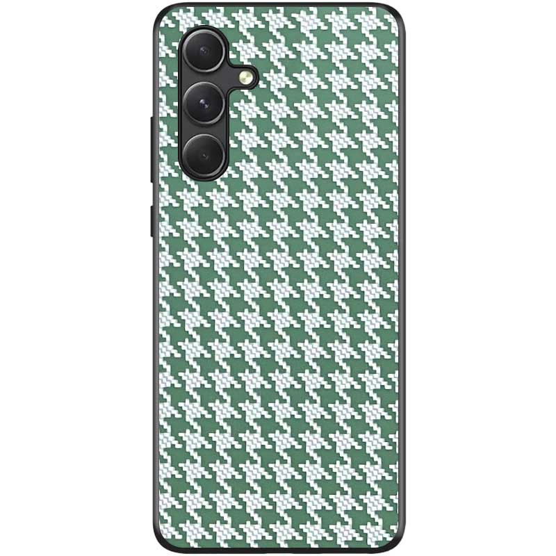Вишуканий чохол TPU+PC Grid для Samsung Galaxy S25 | Fashion Case Green