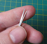 Ножиці для рукоділля. Золоті квіти, 53х121 мм, фото 3