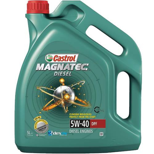 Моторне мастило Castrol Magnatec Diesel 5W-40 DPF 5 л.