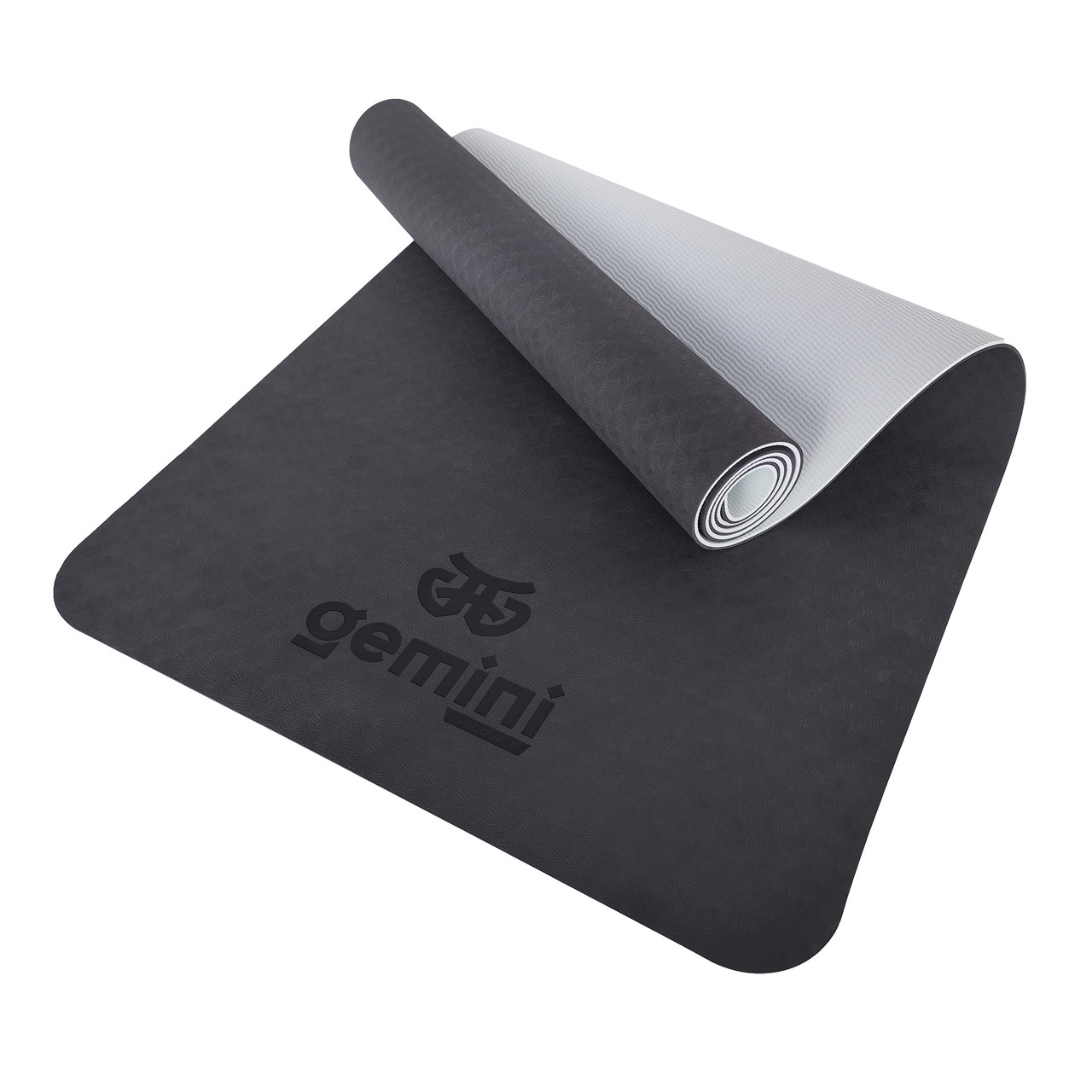 Килимок для фітнесу та йоги Gemini Sport TPE+TC 6мм GE-60022, фото 1