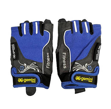 Рукавиці для фітнес Gemini GK-1002-BL