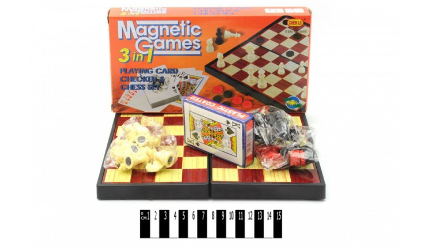 Шахи 3в1 9888, фото 1