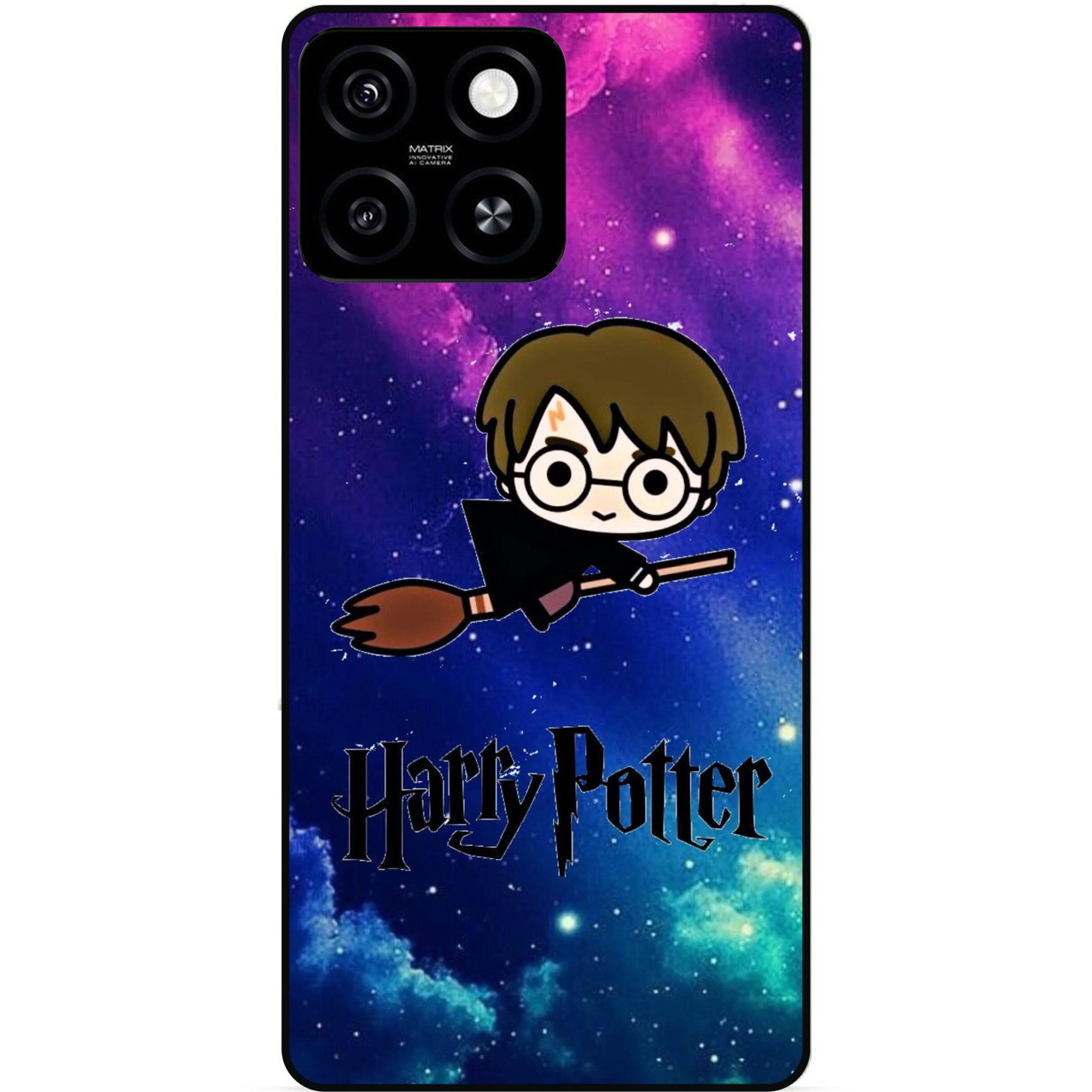 Чохол силіконовий бампер для Zte Blade A55 з малюнком Гаррі Поттер Harry Potter Квідич