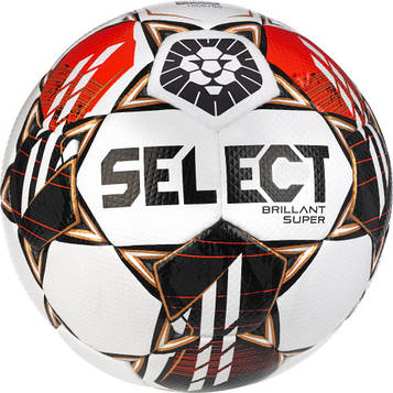 М'яч футбольний SELECT Brillant Super FIFA TB v22 YELLOW (FIFA QUALITY PRO) No5 (Оригінал)