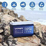 АКБ LiFePO4 12V, 12Ah, 153,6Wh,  BMS, 5000+ циклов зарядки, фото 3