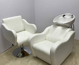 Комплект меблів для салону краси 2в1 Ketrin Strong перукарські меблі