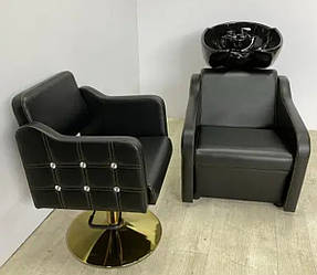 Комплект перукарських меблів 2в1 Джорджія меблі в салоні краси