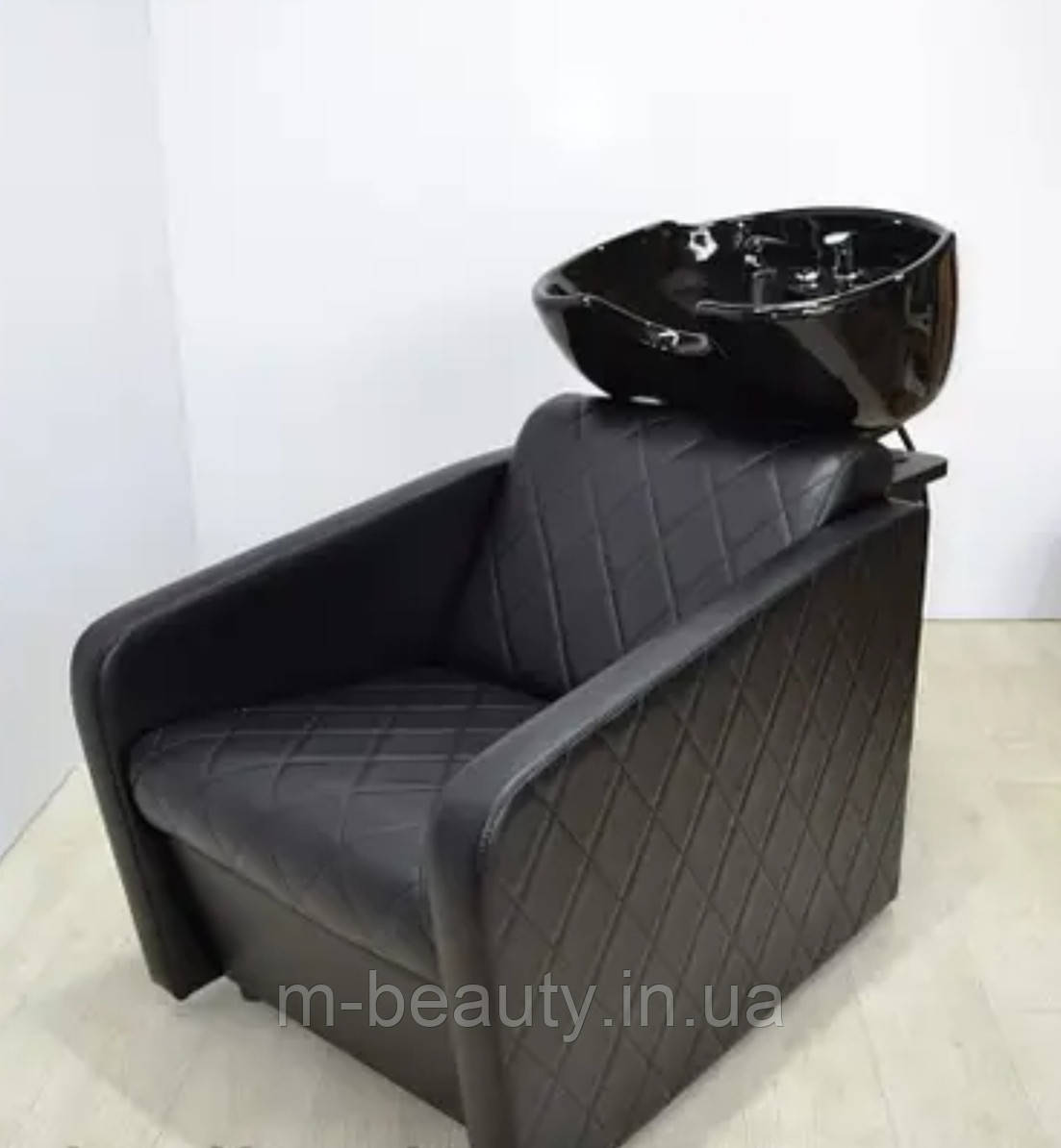 Перукарська мийка Анжеліка Black меблі для салону краси