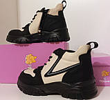 Черевики ботинки жіночі теплі, фото 5